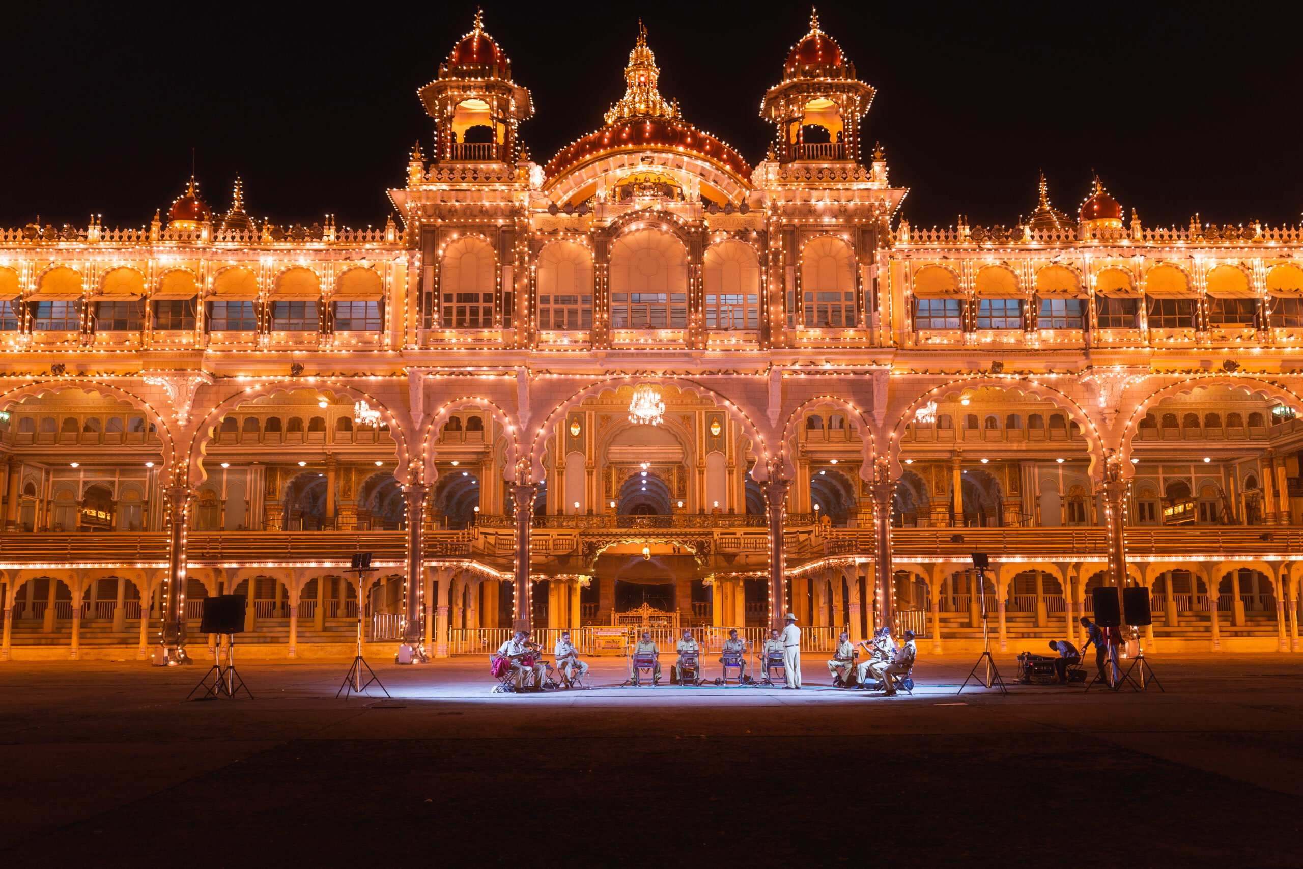 Mysore,,India,-?february,?16,,?2019,,A,Beautiful,View,Of,Illuminated